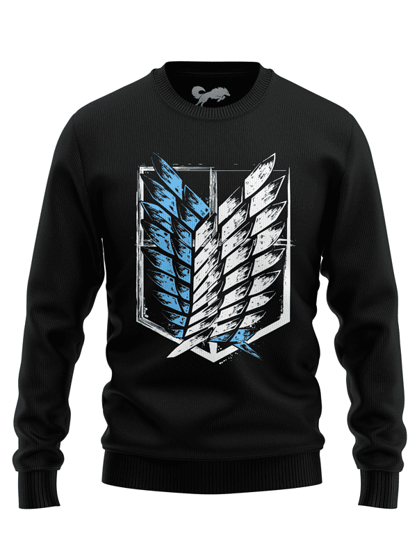 

Redwolf - Wings Of Freedom - Pullover, Black